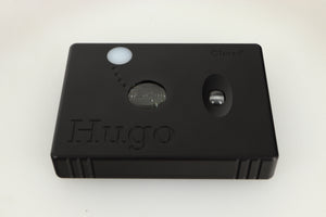 Top view of a used Chord Electronics Hugo DAC / Headphone Amplifier in Black finish