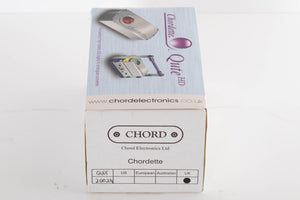 Box for a used Chord Electronics Qute HD Digital Analogue Converter in a Black finish