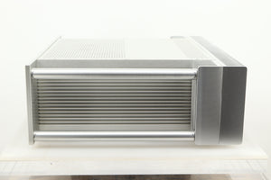Side view of a used Chord Electronics SPM1200C Power Amplifier in Silver finish