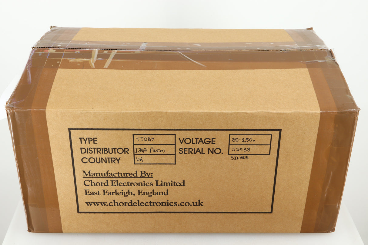 Chord Electronics TToby Power Amplifier - Silver