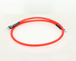 Front view of a used Chord Shawline USB Cable 1.0m in red