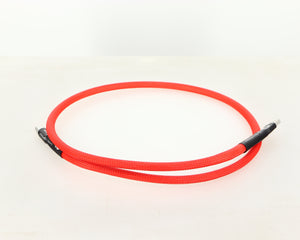 Rear view of a used Chord Shawline USB Cable 1.0m in red