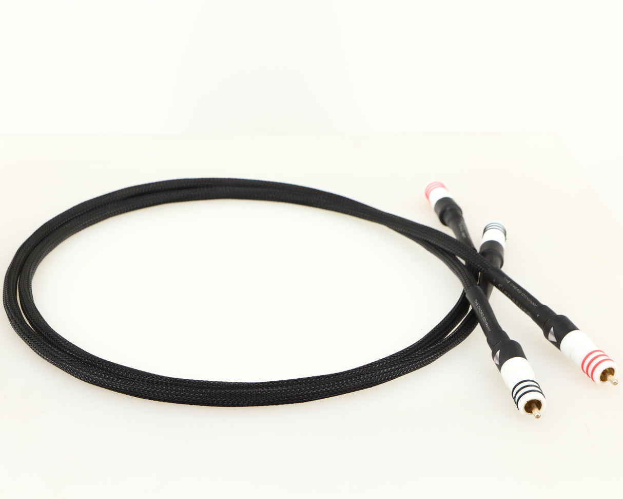 Left side view of a used Chord Signature Tuned Aray Interconnect Cable 1.0m RCA-RCA