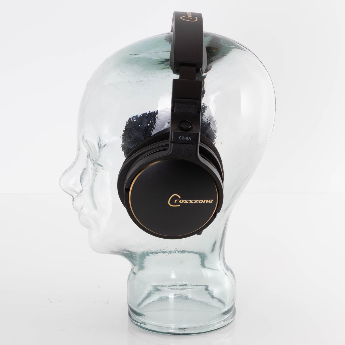 Left side view of used Crosszone CZ-8A Headphones