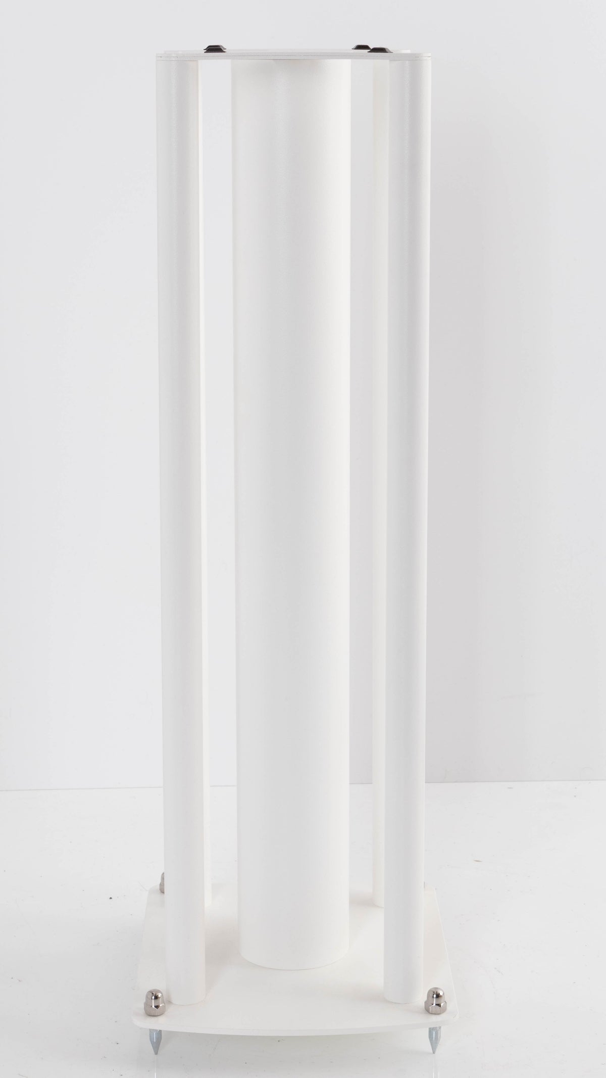 Front view of a used Custom Design Speaker Stand 60CM in a White finish