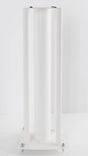 Front view of a used Custom Design Speaker Stand 60CM in a White finish