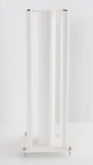Right side view of a used Custom Design Speaker Stand 60CM in a White finish
