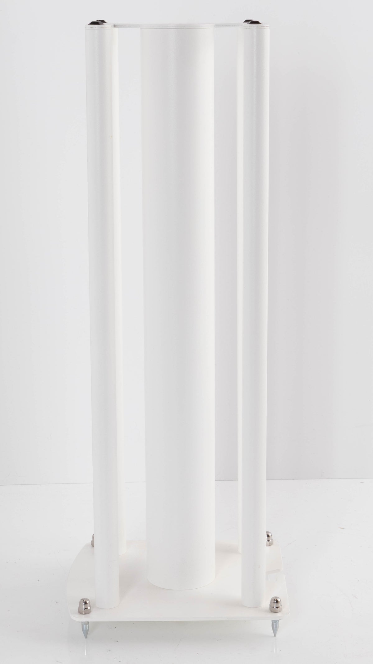 Right side view of a used Custom Design Speaker Stand 60CM in a White finish