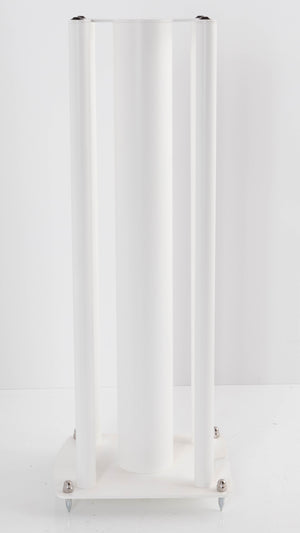 Right side view of a used Custom Design Speaker Stand 60CM in a White finish