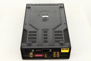 Bottom view of a used Cyrus CD8SE CD Player in Brushed Black finish