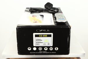 Box of a used Cyrus CD8SE CD Player in Brushed Black finish