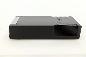 Side view of a used Cyrus CD8SE CD Player in Brushed Black finish