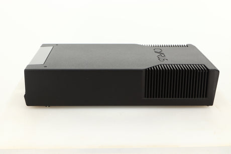 Side view of a used Cyrus CD8SE CD Player in Brushed Black finish