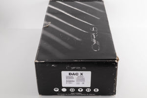 Box for a used Cyrus DAC X Digital Analogue Converter in a Quartz Silver finish