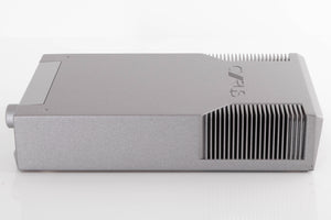 Right side view of a used Cyrus DAC X Digital Analogue Converter in a Quartz Silver finish