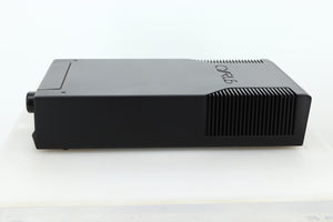 Side view of a used Cyrus i9-XR Integrated Amplifier in PhBlack finish 