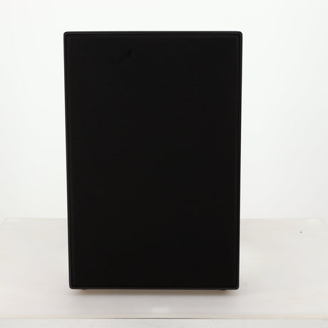 Front view of a used Cyrus ONE Linear Standmount Speaker in a gloss white finish