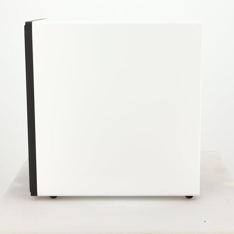 Right side view of a used Cyrus ONE Linear Standmount Speaker in a gloss white finish