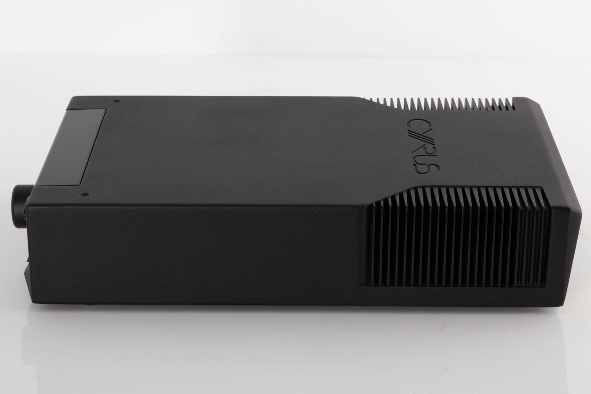 Right side view of a used Cyrus Phono Signature Phonostage in a Brushed Black finish