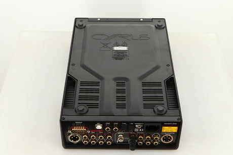 Bottom view of a used Cyrus Pre-XR Pre Amplifier in PhBlack finish