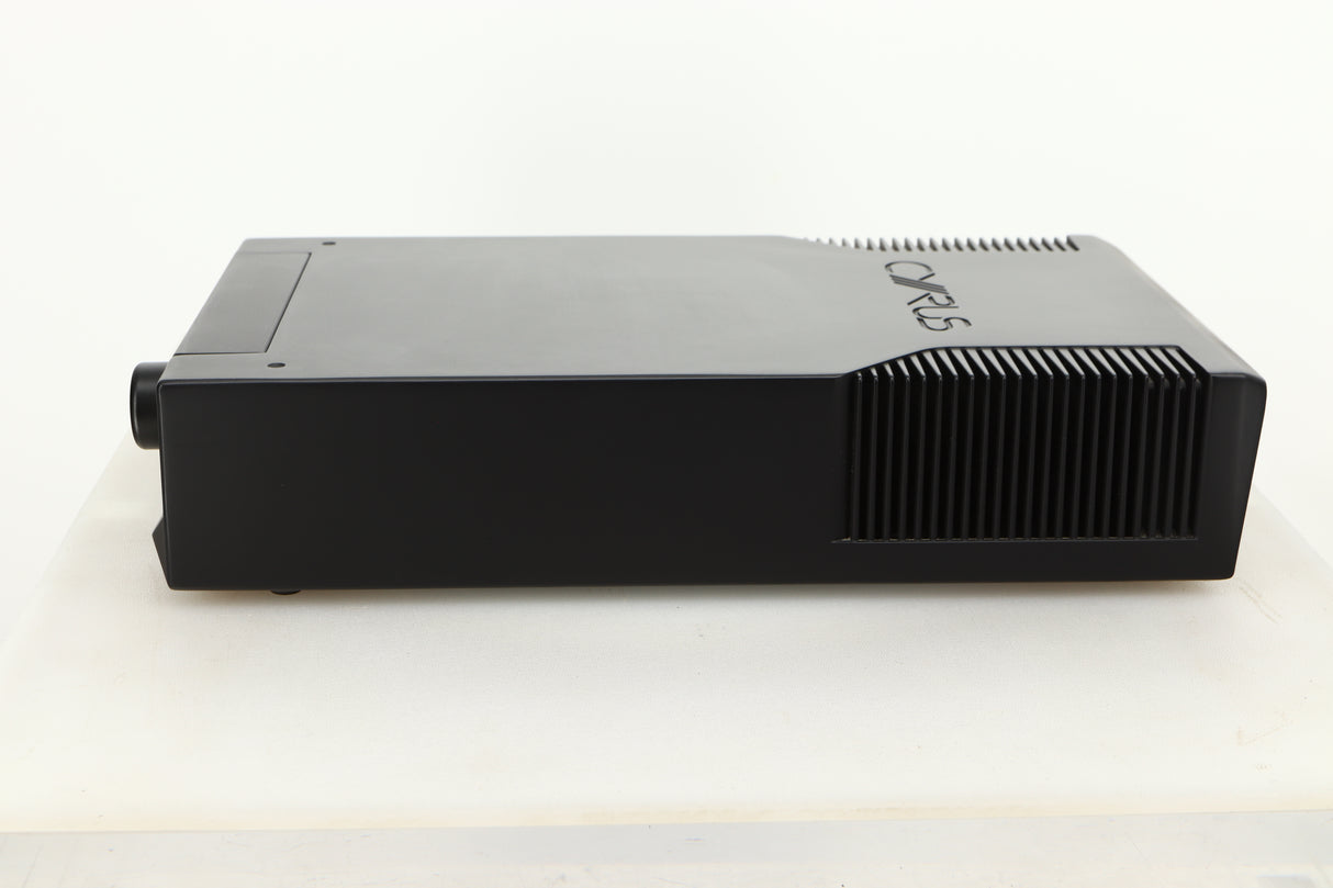 Side view of a used Cyrus Pre-XR Pre Amplifier in PhBlack finish
