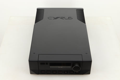 Top view of a used Cyrus Pre-XR Pre Amplifier in PhBlack finish