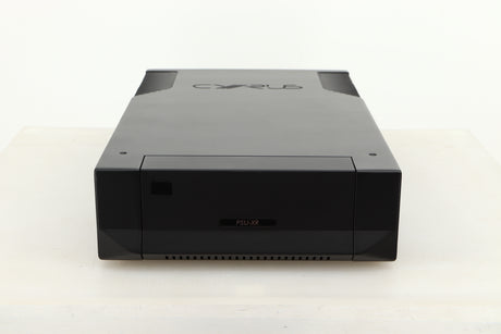 Front view of a used Cyrus PSU-XR Power Supply in PhBlack finish