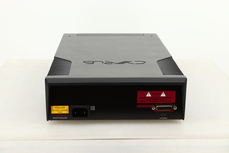 Rear view of a used Cyrus PSU-XR Power Supply in PhBlack finish