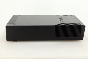 Side view of a used Cyrus PSU-XR Power Supply in PhBlack finish
