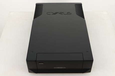 Top view of a used Cyrus PSU-XR Power Supply in PhBlack finish