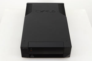 Top view of a used Cyrus Stereo 200 Power Amplifier in BrBlack finish