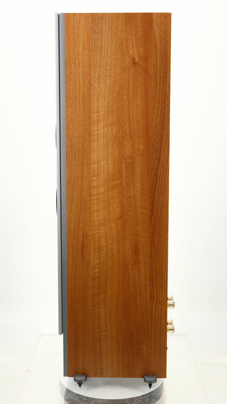 Right side of a used Dali Ikon 5 Floorstanding Speaker in an oak finish