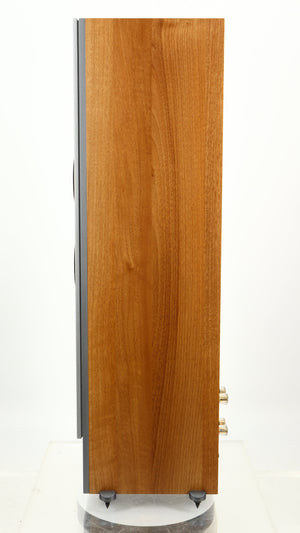 Right side view of a used Dali Ikon 5 Floorstanding Speaker in an oak finish