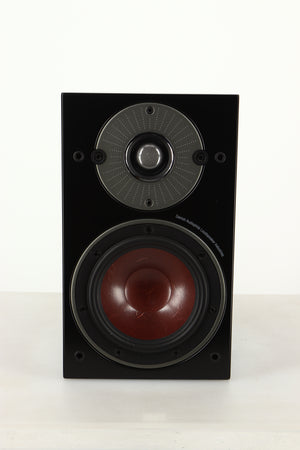 Front view of a used Dali Oberon 1C Active Standmount Speaker in Black finish