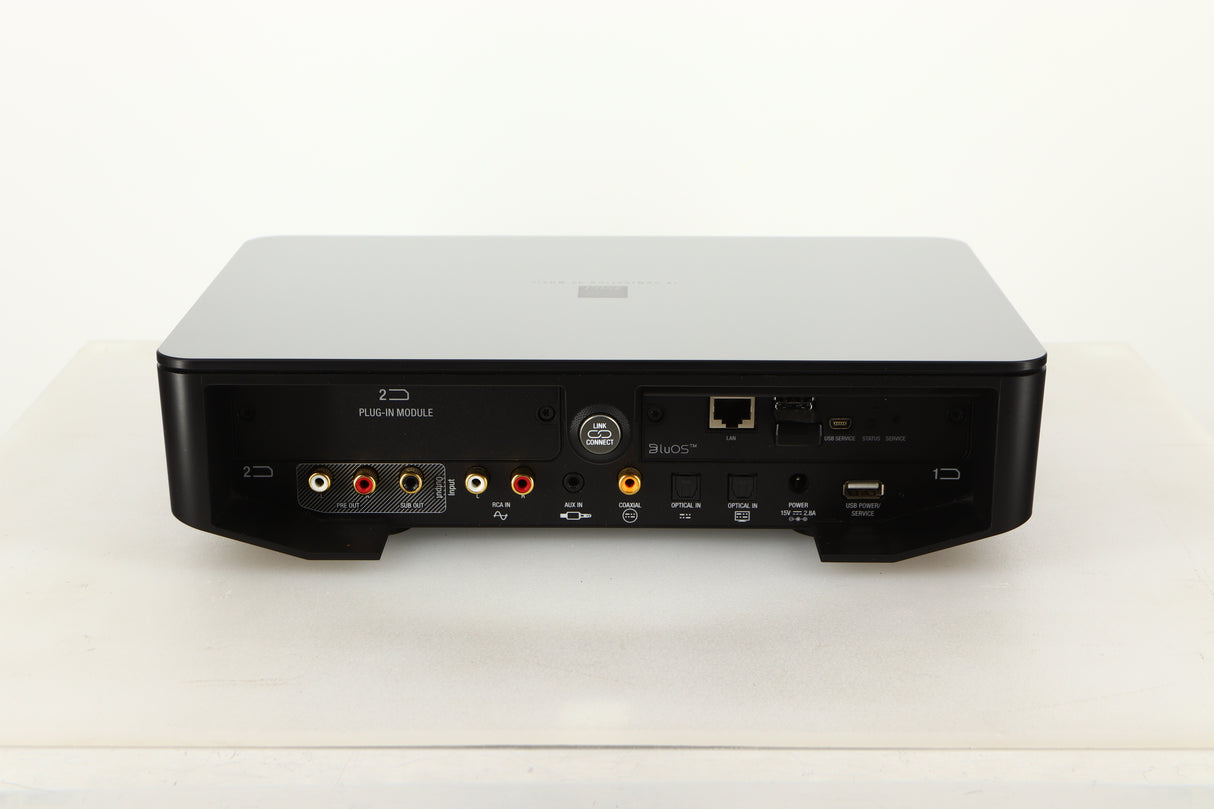Rear view of a used Dali Hub in Black finish