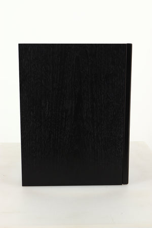 Side view of a used Dali Oberon 1C Active Standmount Speaker in Black finish