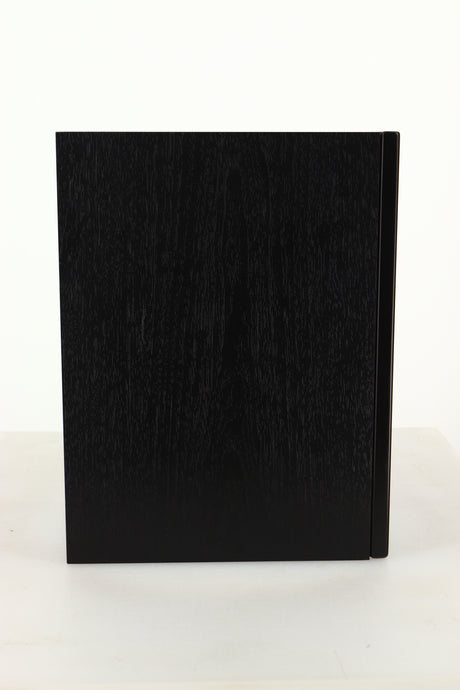 Side view of a used Dali Oberon 1C Active Standmount Speaker in Black finish