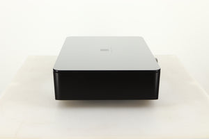 Side view of a used Dali Hub in Black finish