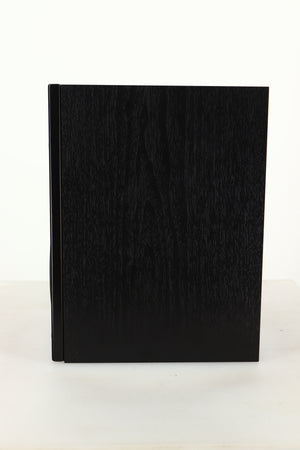 Side view of a used Dali Oberon 1C Active Standmount Speaker in Black finish