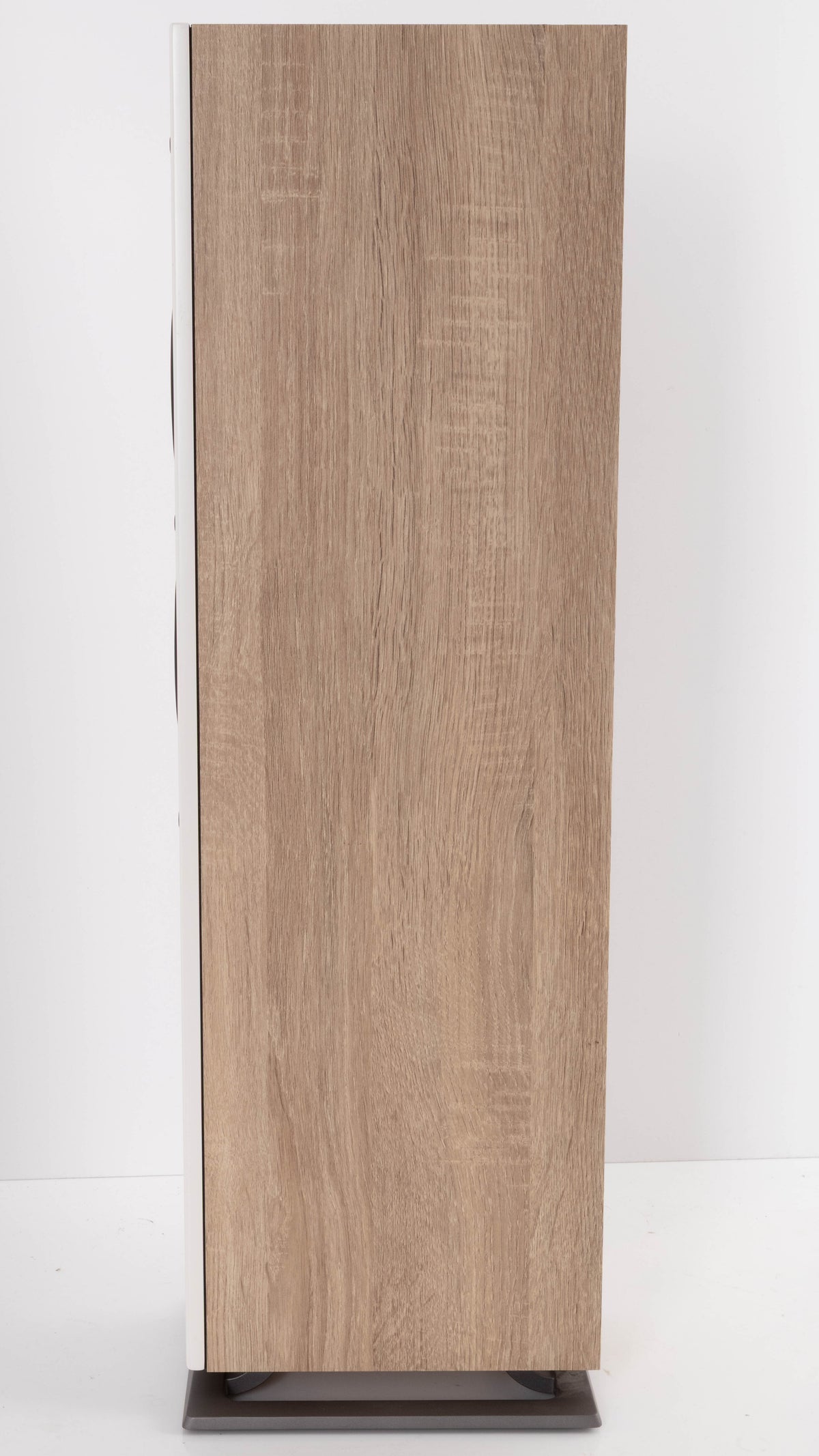 Right side of a used Dali Oberon 5 Floorstanding Speaker in a Light Oak finish