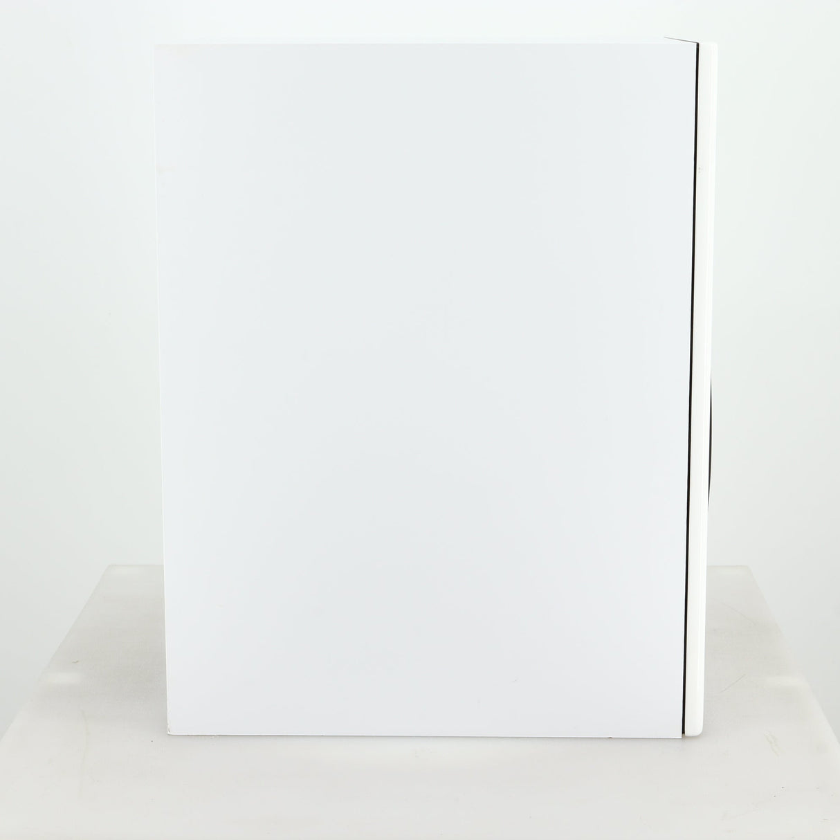 Left side view of a used Dali Zensor 3 Standmount Speaker in a satin white finish