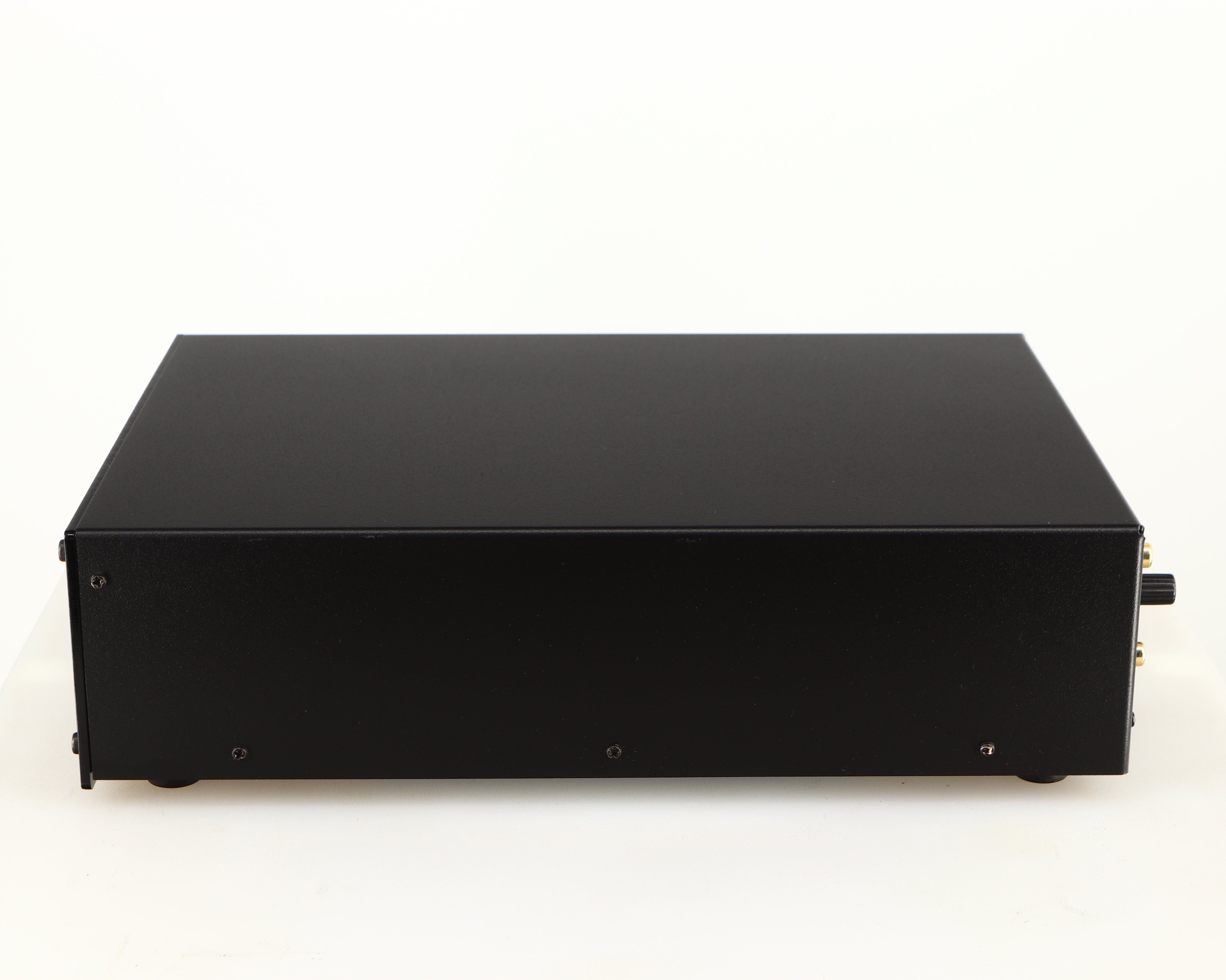 Right side view of a used Deco Audio Curve MM Phonostage in a black finish