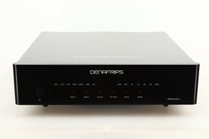 Front view of a used Denafrips Pontus II R2R DAC in Black finish 