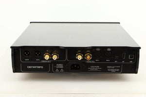 Rear view of a used Denafrips Pontus II R2R DAC in Black finish 