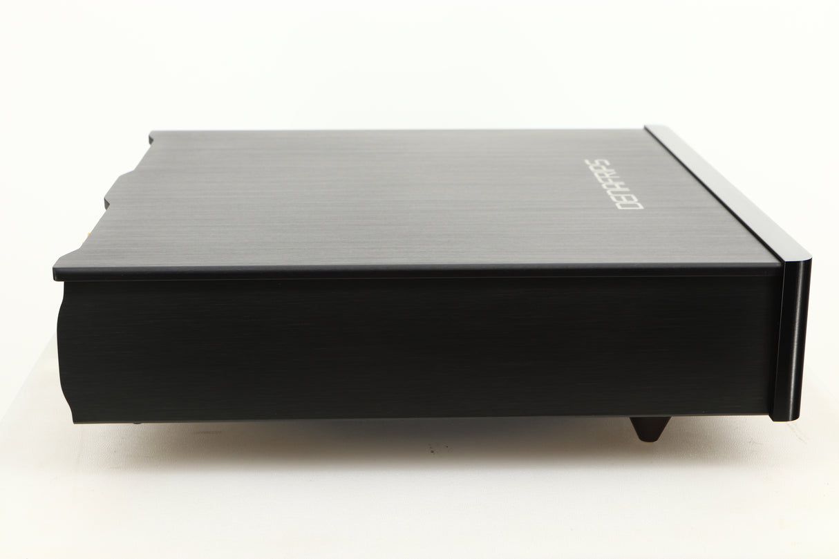 Side view of a used Denafrips Pontus II R2R DAC in Black finish 