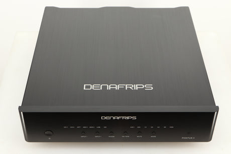 Top view of a used Denafrips Pontus II R2R DAC in Black finish 