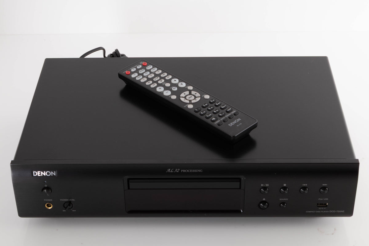 Denon DCD-720AE Compact Disc Player - Black