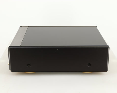 Right side view of a used Denon DDR-6.5 Cassette Deck in a silver finish