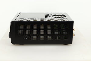 Side view of a used Denon RCD-M40DAB Mini System in Black finish 