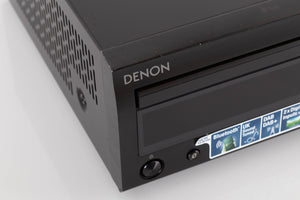 Close up view of a used Denon RCD M41DAB Music System in Black